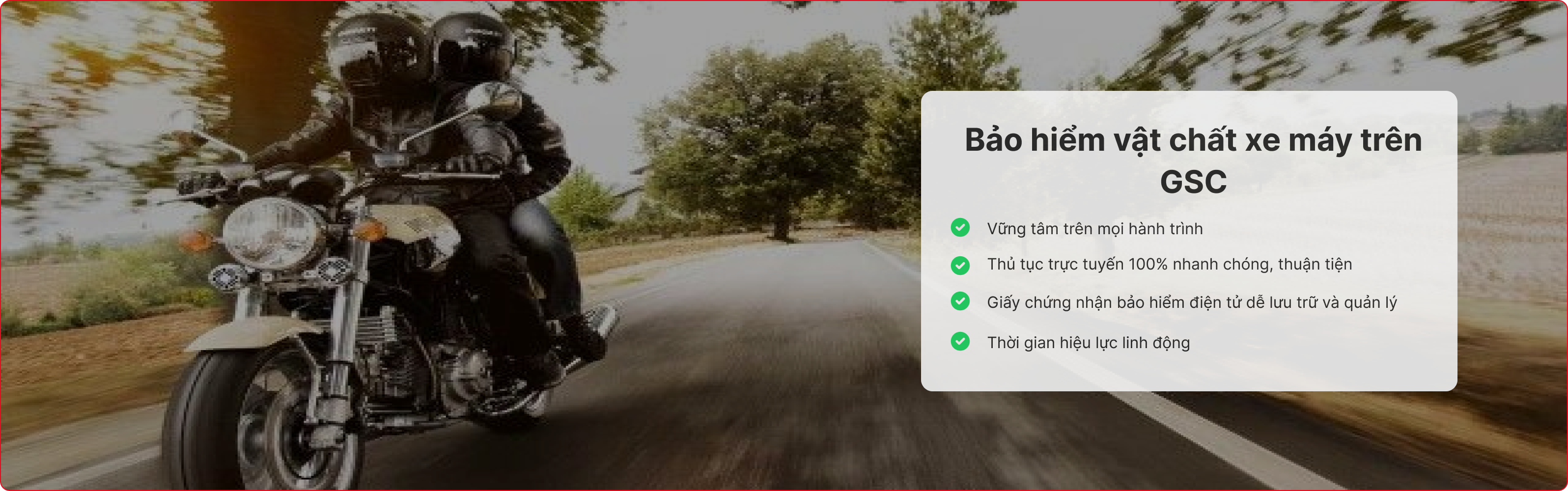 Bảo hiểm xe máy tự nguyện